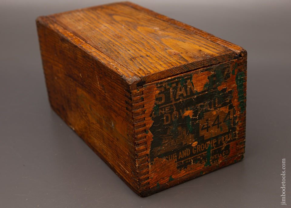 Mint & 100% Complete STANLEY No. 444 Dovetail Plane in Original Box - 112088