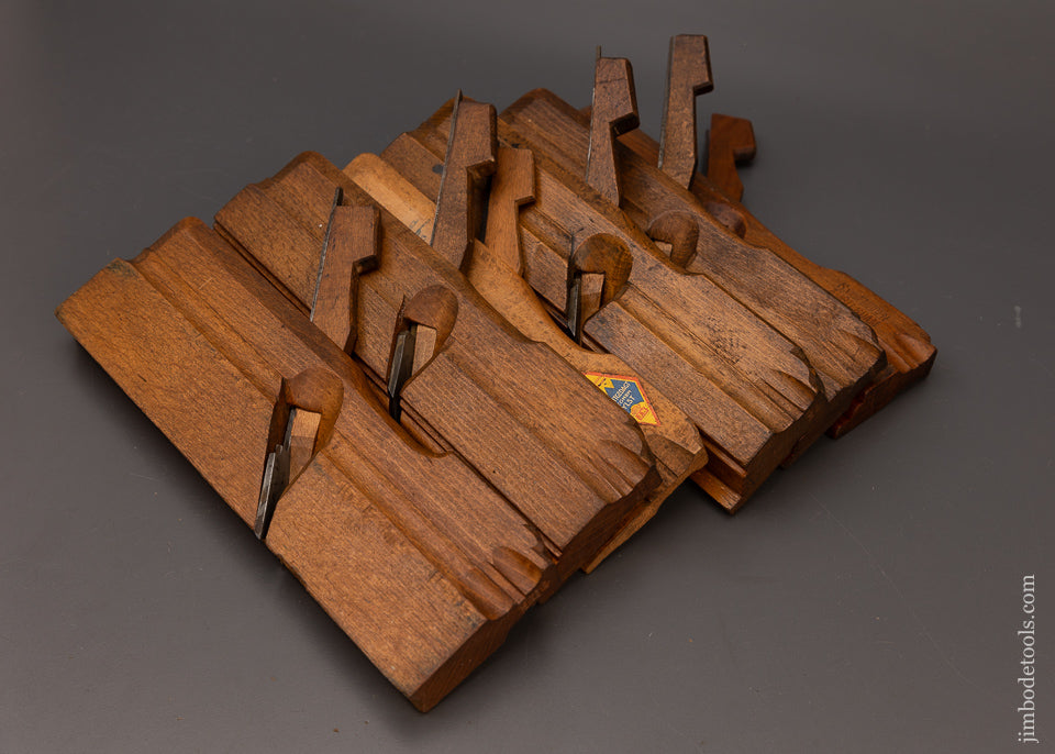 6 Fine Dutch Moulding Planes - 112093
