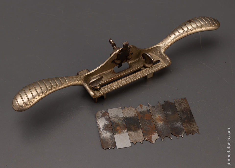 Fine & Complete STANLEY No. 66 Hand Beader with Both Fences & All 8 Cutters - 112107