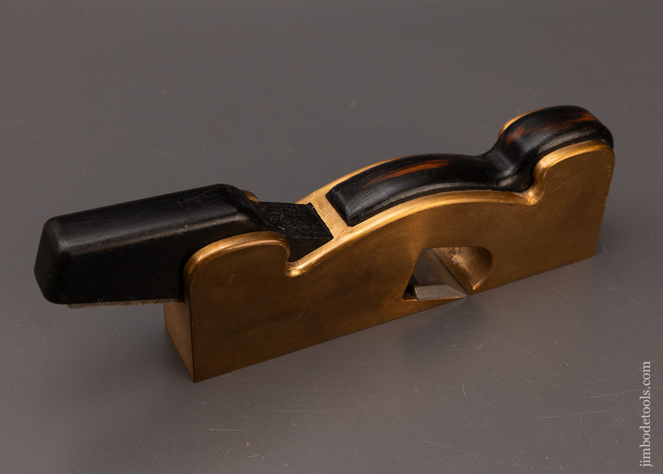 Gunmetal with Ebony Infill Low Angle Shoulder Plane - 112160
