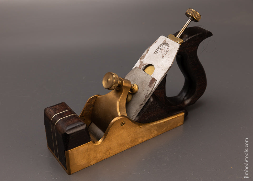 Sweet Adjustable Gunmetal Rosewood Infill Smooth Plane - 112197