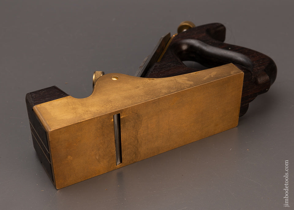 Sweet Adjustable Gunmetal Rosewood Infill Smooth Plane - 112197