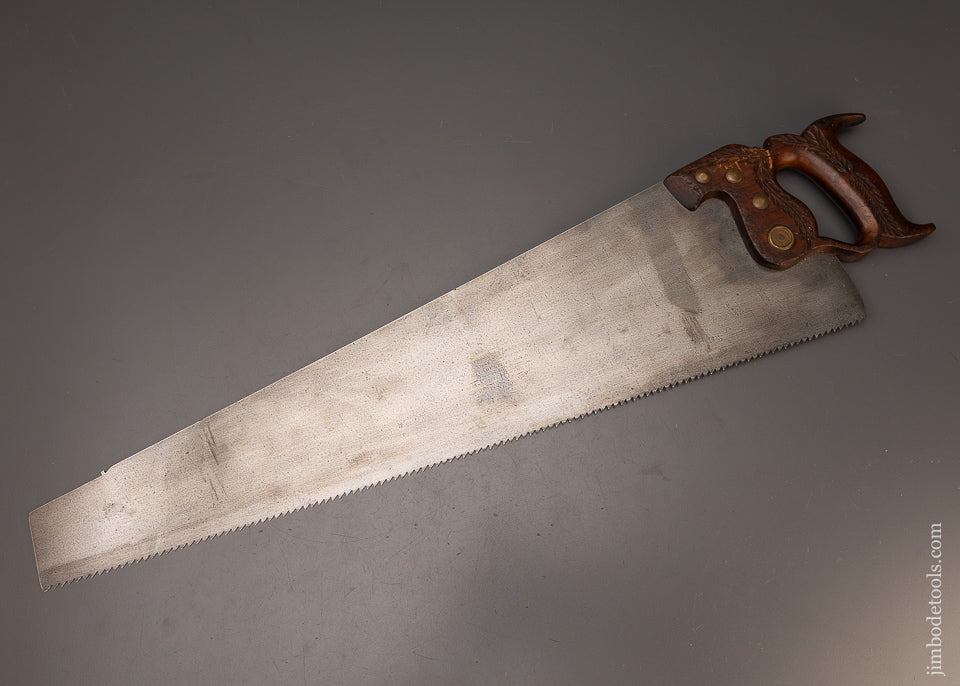 DISSTON No. 16 Spring Steel Hand Saw Tuned, Sharpened & Set by Michael Merlo - 112212