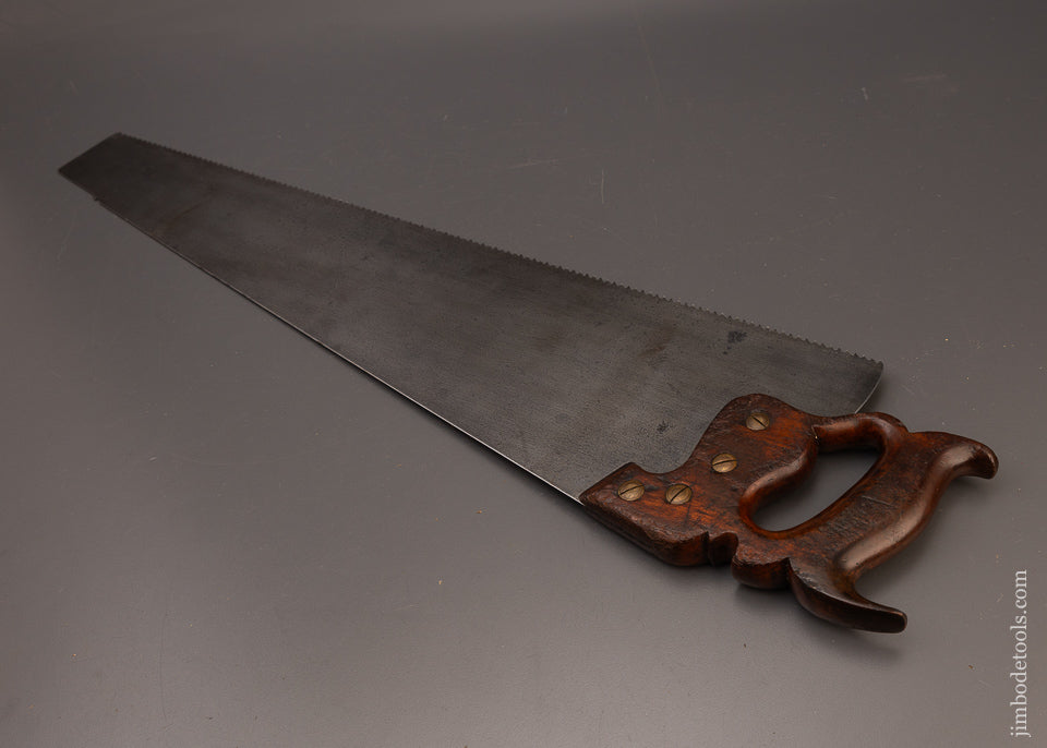 DISSTON No. 16 Spring Steel Hand Saw Tuned, Sharpened & Set by Michael Merlo - 112212