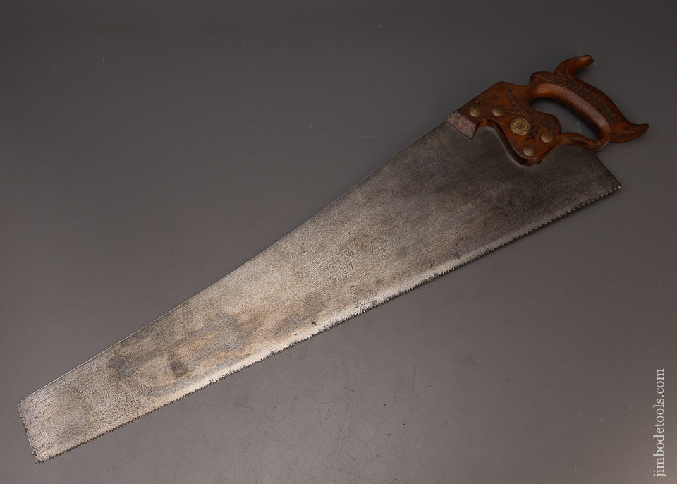 Fine DISSTON D-100 Hand Saw Tuned by Michael Merlo - 112213