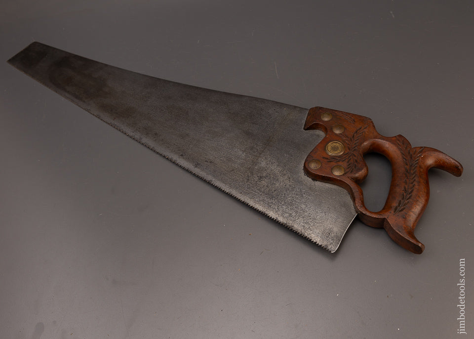 Fine DISSTON D-100 Hand Saw Tuned by Michael Merlo - 112213