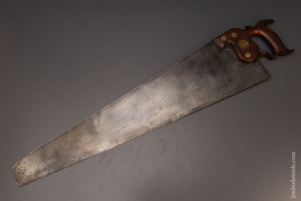 Gorgeous RICHARD GROVES & SONS Early English Hand Saw Restored & Tuned by Michael Merlo - 112229