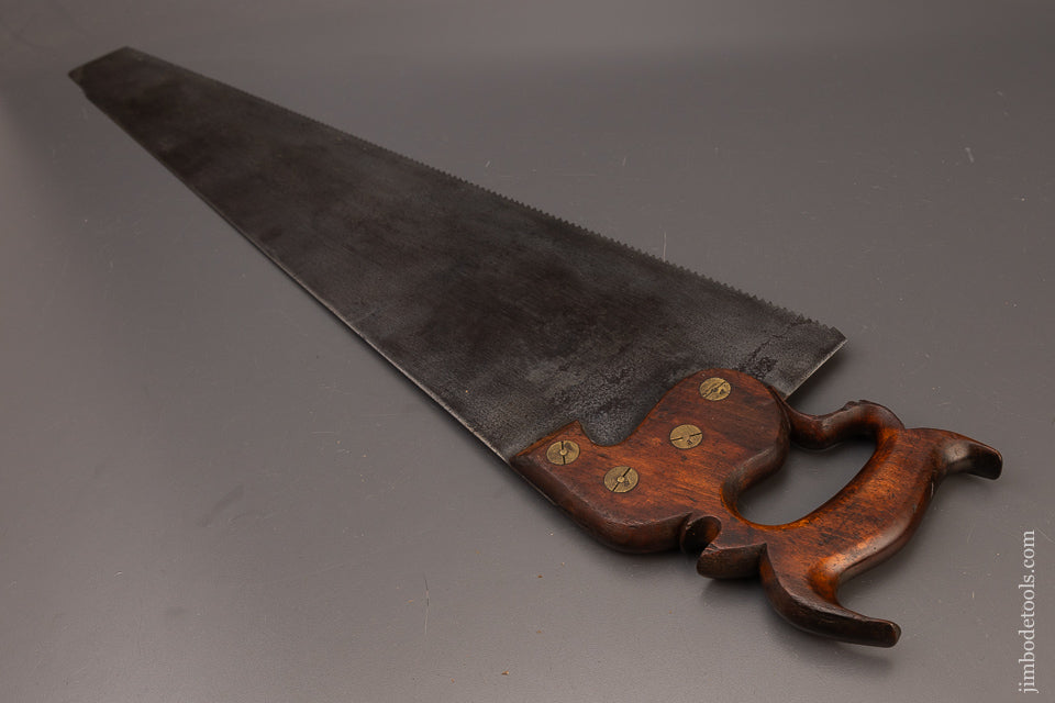 Gorgeous RICHARD GROVES & SONS Early English Hand Saw Restored & Tuned by Michael Merlo - 112229