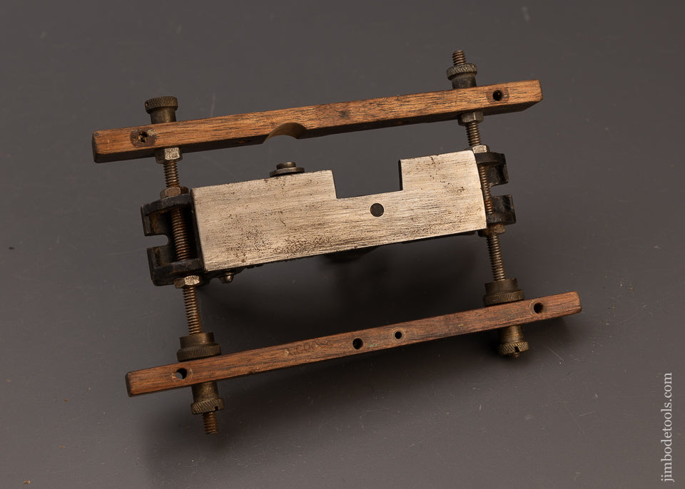 Rare & Fine HOWKINS PATENT PLOW PLANE w/ Cutters, Instructions, Fences & Original Box - 112236