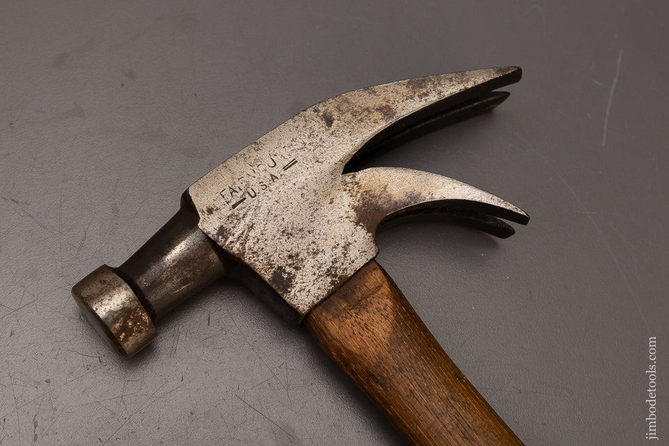 Rare SIGNED Double Claw Hammer FAIRMOUNT USA - 112239