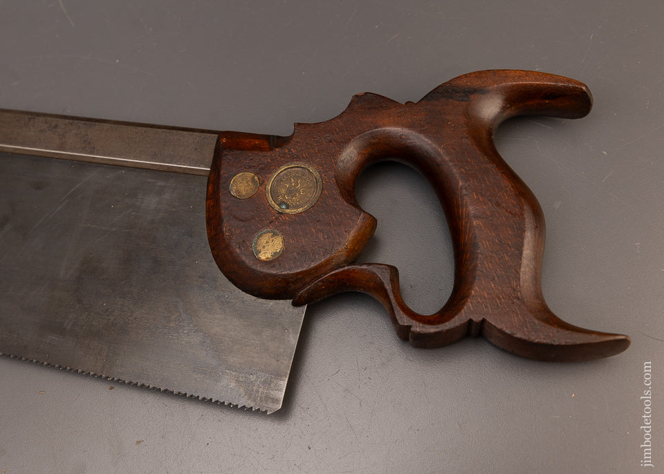 Early GROVES & SONS 18 Inch Split Screw Tenon Saw Tuned by Michael Merlo - 112244