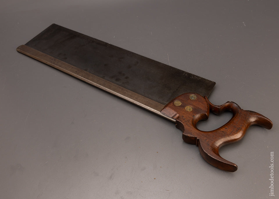 Early GROVES & SONS 18 Inch Split Screw Tenon Saw Tuned by Michael Merlo - 112244