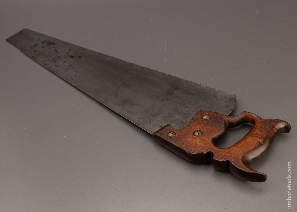 DISSTON No. 7 Hand Saw Tuned & Restored by Michael Merlo - 112252