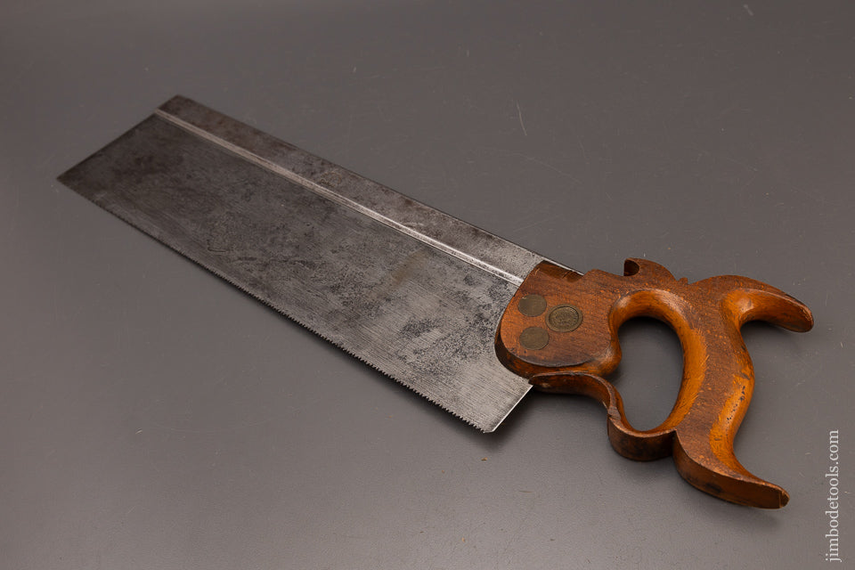 Stunning Early SPEAR & JACKSON 16 Inch Back Saw Tuned by Michael Merlo - 112268