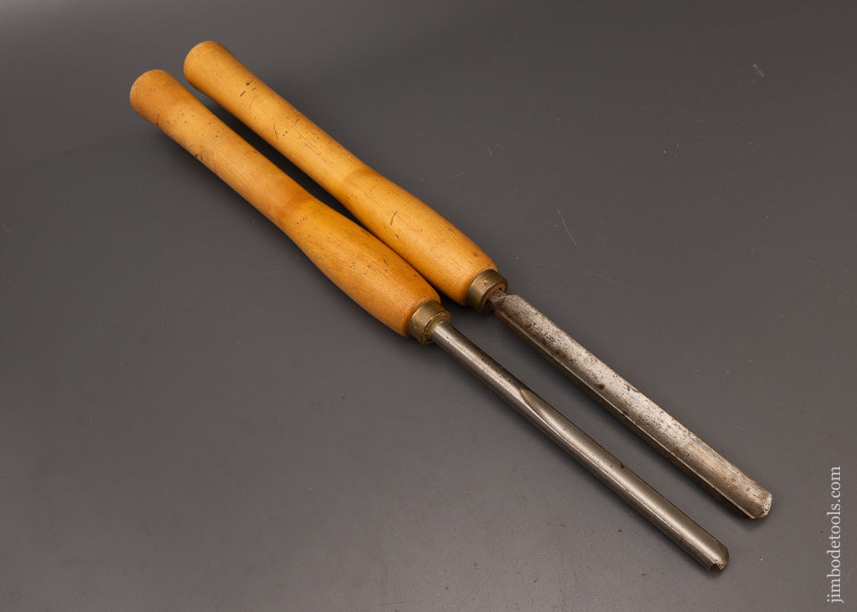 2 Massive 22 Inch Turning Gouges Made in England - 112276