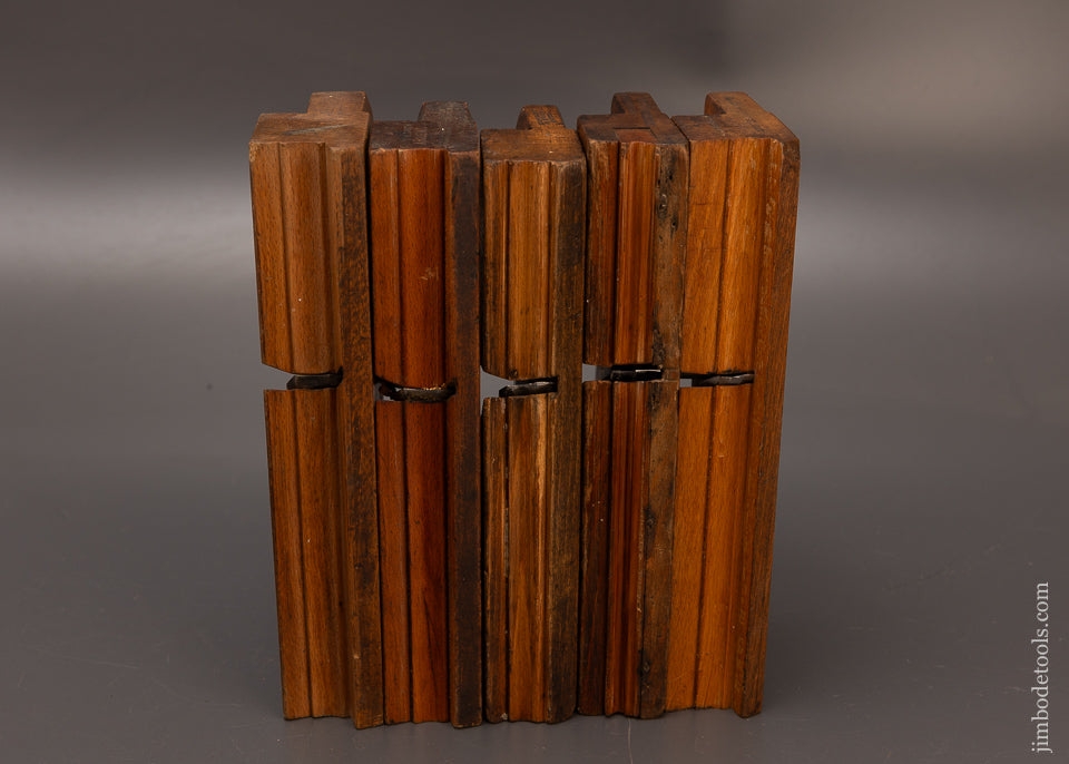 5 Good Plus & Better Antique Wooden Moulding Planes - 112293