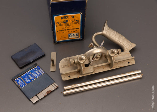 100% Complete RECORD No. 044 Plough Plane Near Mint in Original Box - 112300