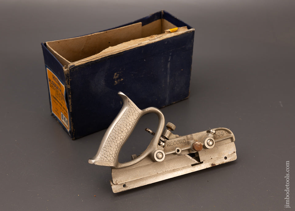 100% Complete RECORD No. 044 Plough Plane Near Mint in Original Box - 112300