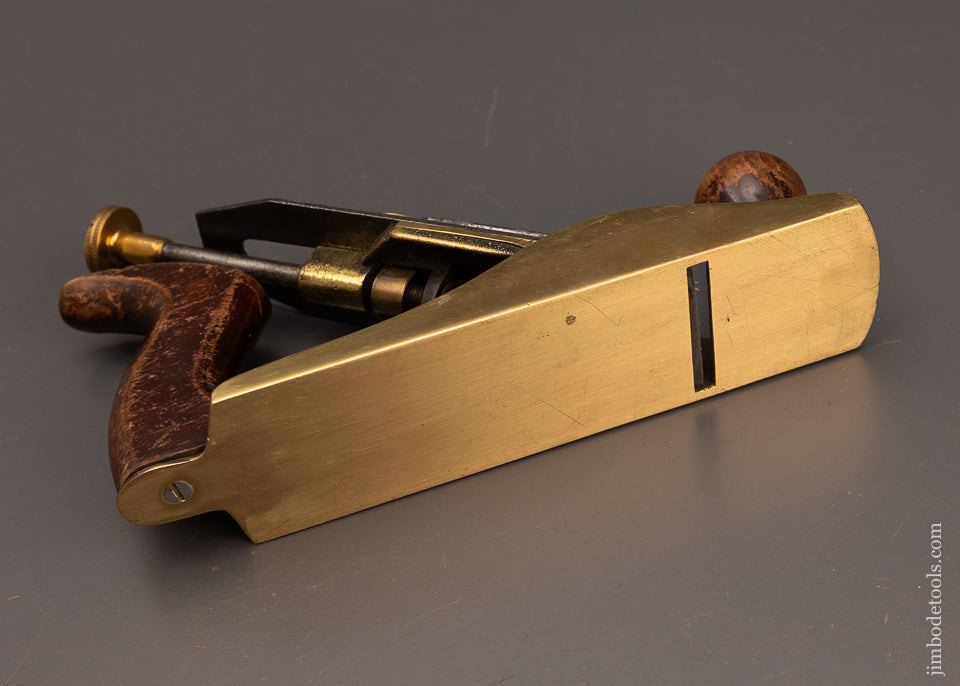 Solid Brass Adjustable Smooth Plane by GTL - 112317