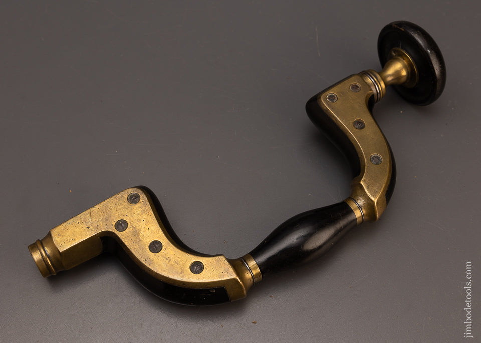 WILLIAM MARLPES Ebony Ultimatum Bit Brace - 112345