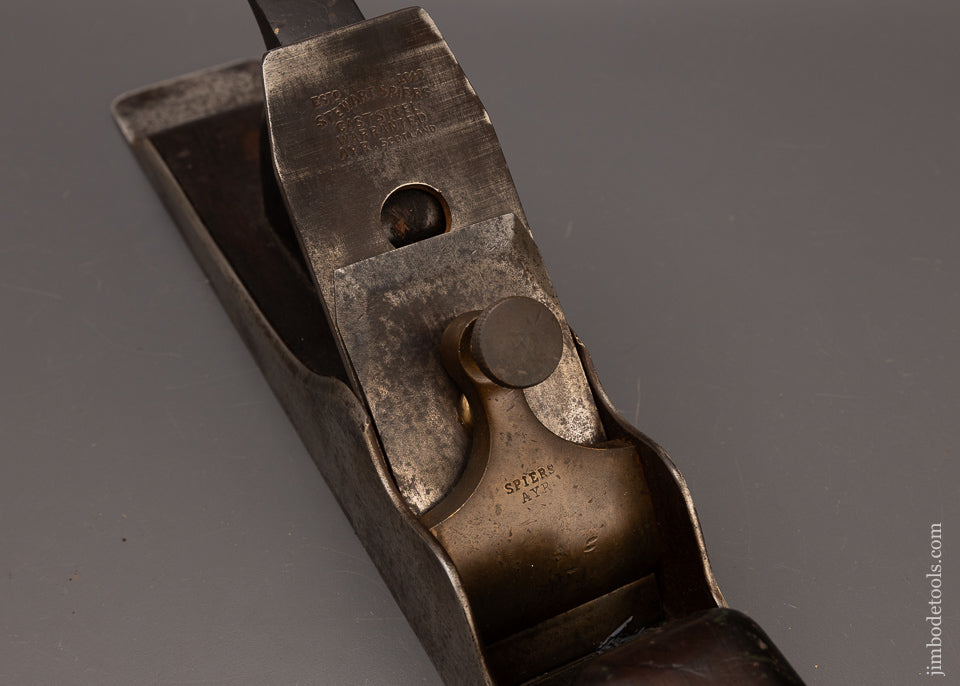 RARE 20 1/2 Inch SPIERS Dovetailed Rosewood Infill Jointer Plane - 112353
