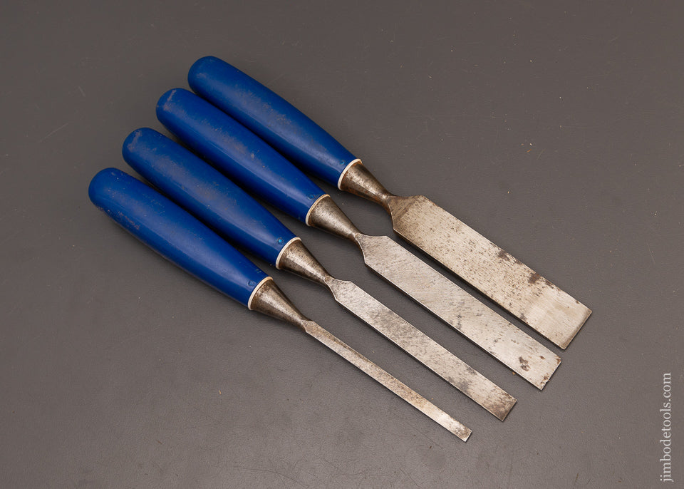 MARPLES BLUE CHIP Chisel Set Near Mint in Box - 112388
