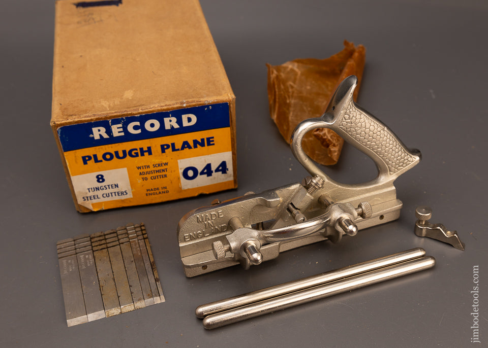 RECORD No. 044 Plow Plane Mint in Box 100% Complete - 112392