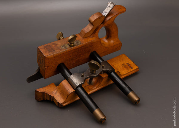 Crisp & Fine MATHIESON No. 11 Bridle Plow Plane with Ebony Arms - 112442