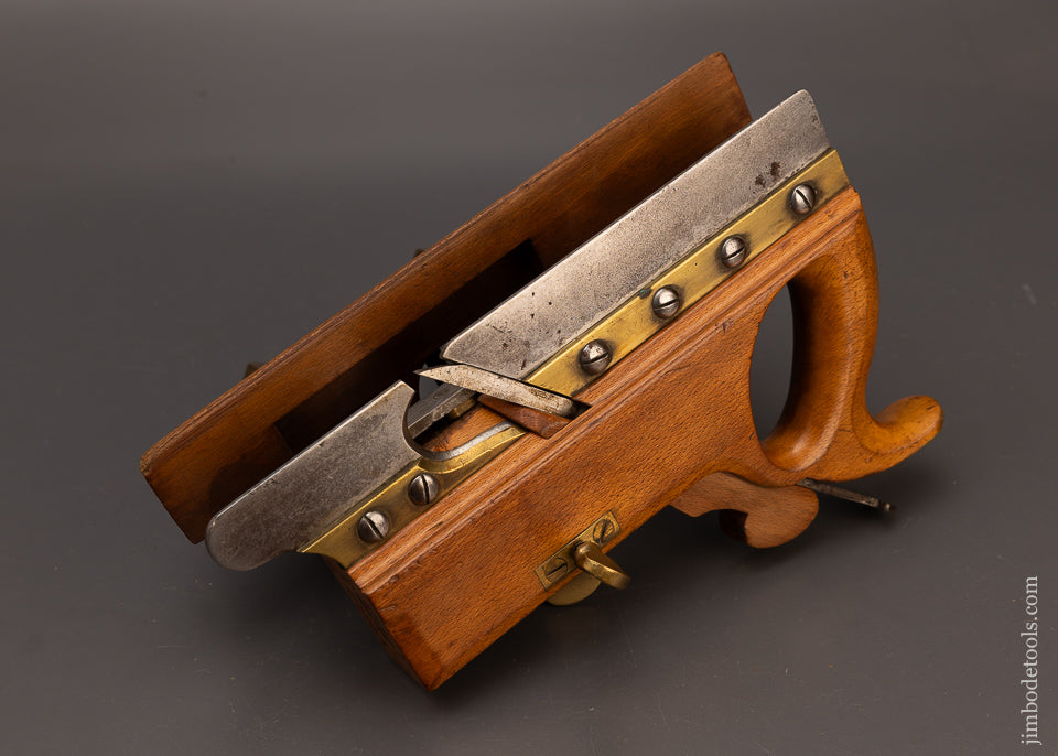 Crisp & Fine MATHIESON No. 11 Bridle Plow Plane with Ebony Arms - 112442