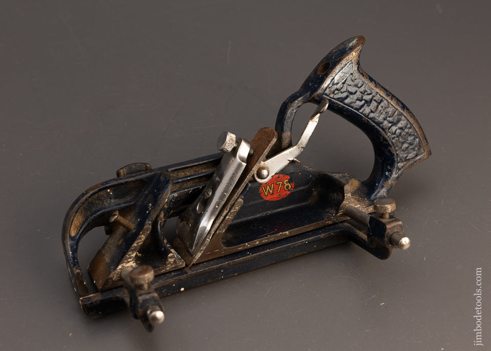 WODEN No. W78 Rabbet Plane with Dual Rod Fence - 112459