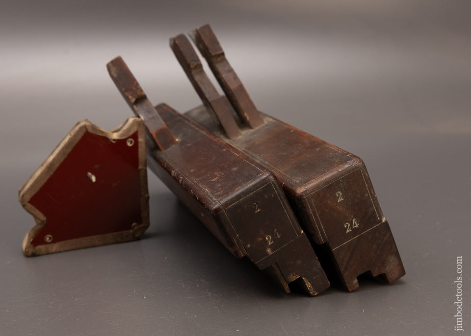 Fine Comier Wood 1 Inch Tongue & Groove Plane Pair French - 112498
