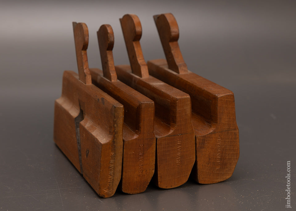 Set of 4 Mini Hollow & Round Planes - 112500