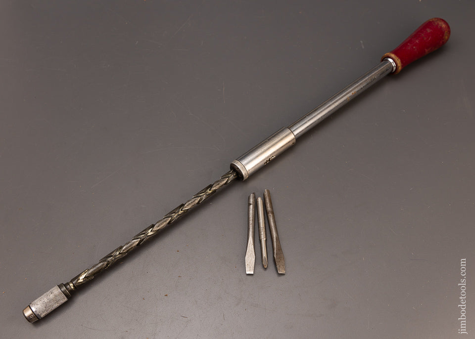 STANLEY YANKEE No. 131A Automatic Screwdriver with 3 Bits - 112535