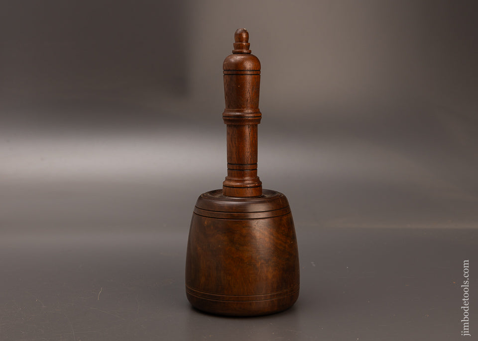 Fancy Lignum Vitae English Carving Mallet 1 Pound 12 Ounce - 1112551