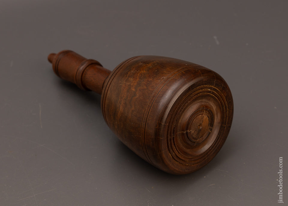 Fancy Lignum Vitae English Carving Mallet 1 Pound 12 Ounce - 1112551