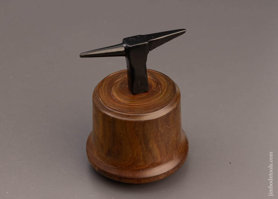 Watch Maker’s Anvil on Lignum Vitae Stump - 112555