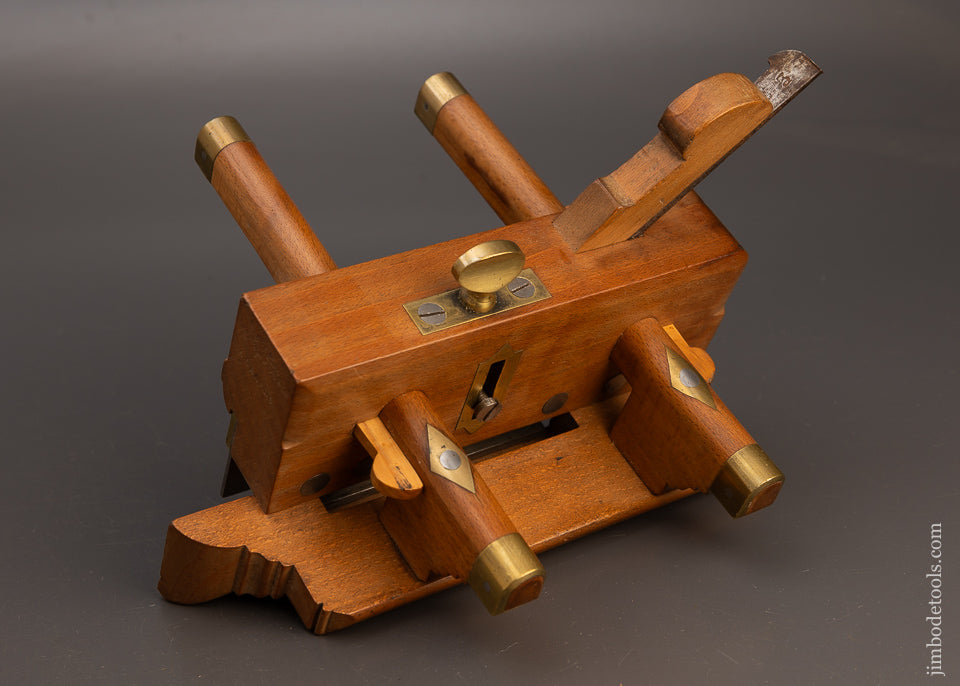 Near Mint Unused Wedge Arm Plow Plane by J.V. HILL - 112557