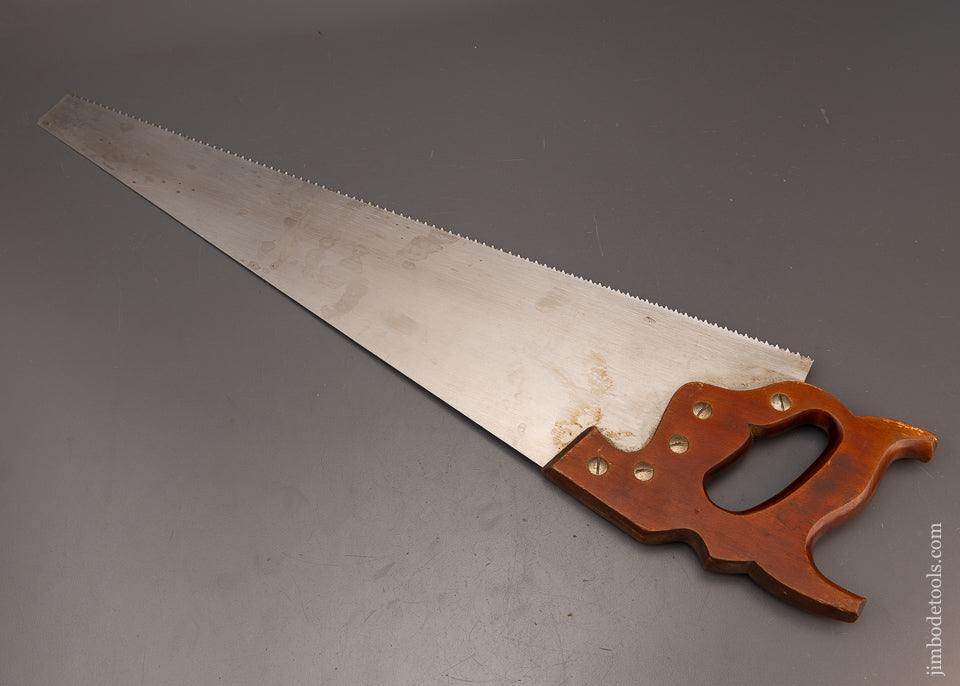 Very Rare DISSTON No. 55 Stainless Steel Hand Saw - 112569