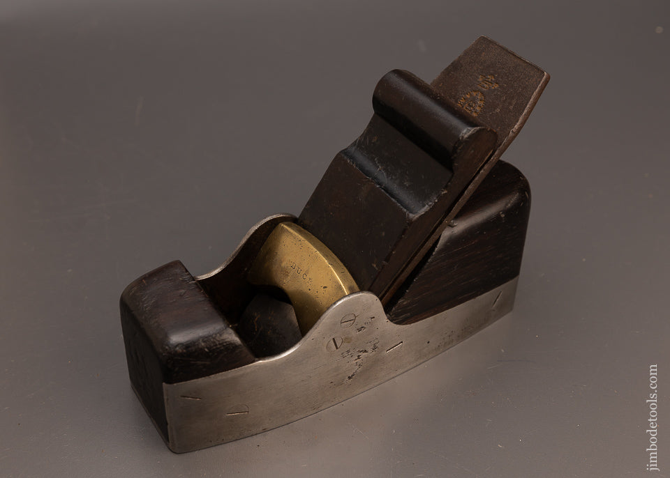 Very Rare SPIERS ( Signed Buck) No. 6 Dovetailed Rosewood Infill Smooth Plane - 112576