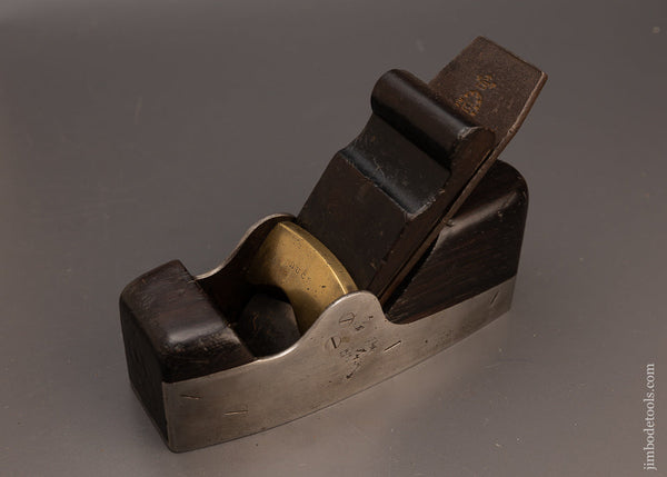 Very Rare SPIERS ( Signed Buck) No. 6 Dovetailed Rosewood Infill Smooth Plane - 112576