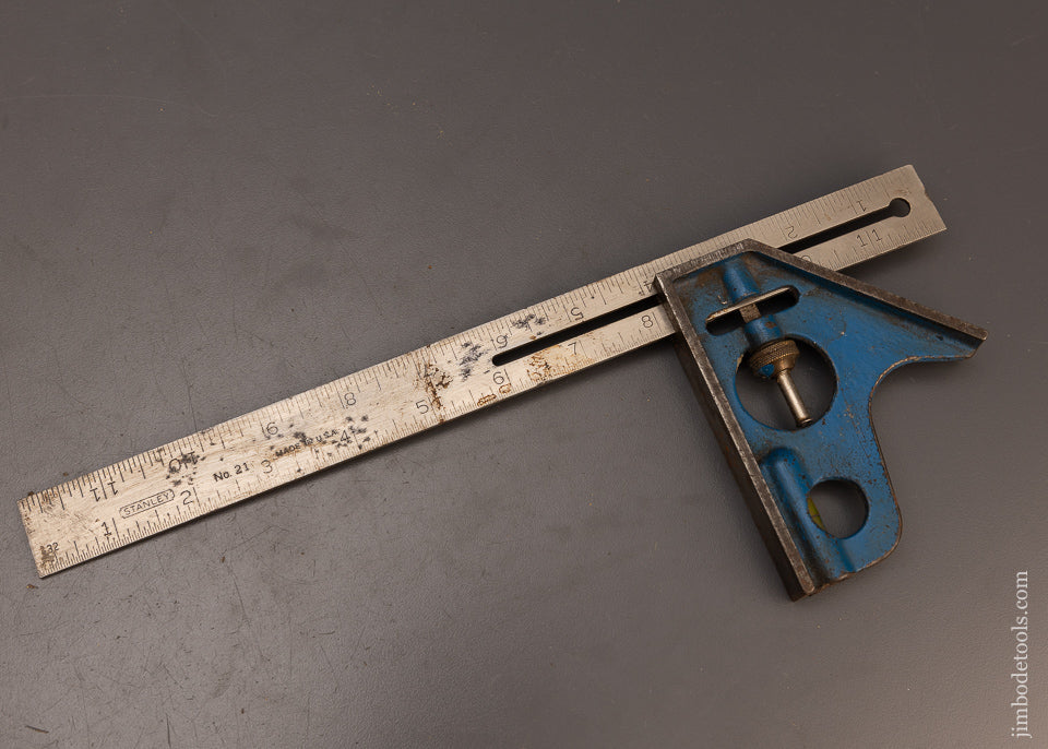 STANLEY No. 21 Combination Square - 112583