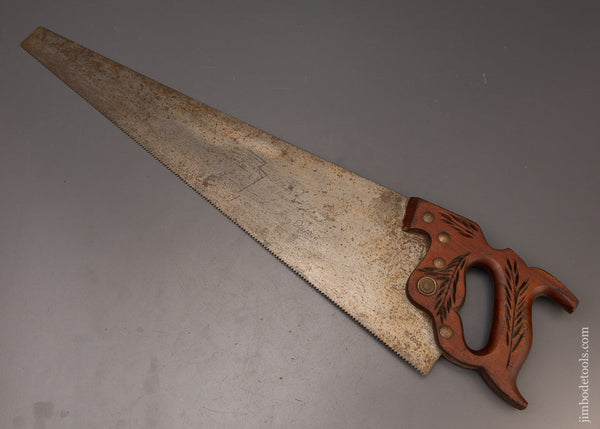 Straight & Sharp DISSTON No. D-23 Hand Saw - 112601