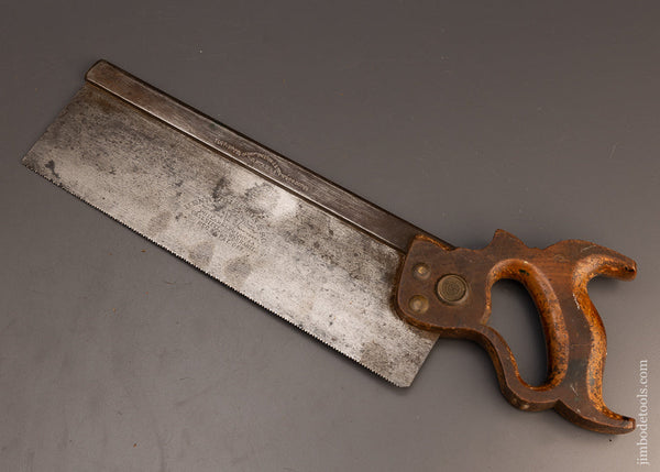Excellent DISSTON No. 4 Carcass Saw Just Sharpened - 112608
