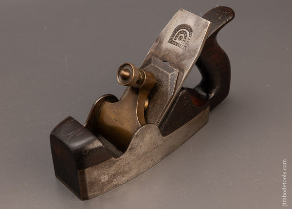 Fine MATHIESON No. 843 Dovetailed Rosewood Infill Smooth Plane - 112611