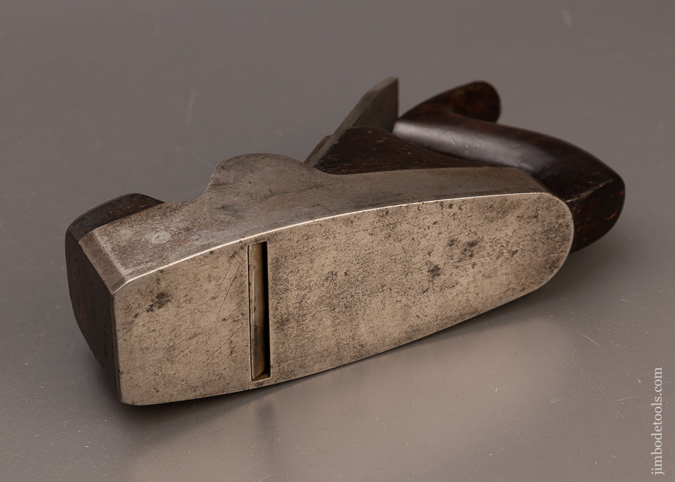 Fine MATHIESON No. 843 Dovetailed Rosewood Infill Smooth Plane - 112611