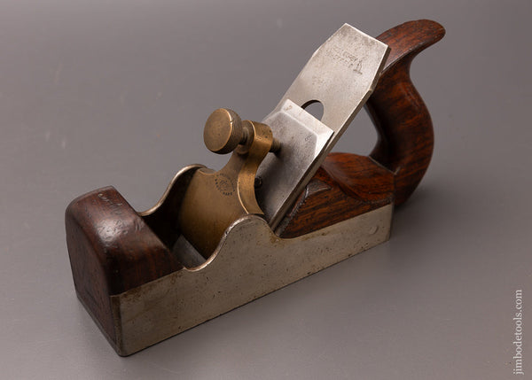 Fine PRESTON Dovetailed Rosewood Infill Smooth Plane - 112624