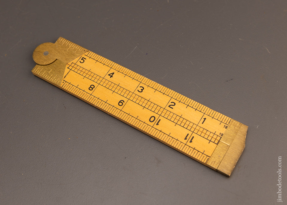 Mint LUFKIN No. 372 Boxwood Caliper Rule - 112634