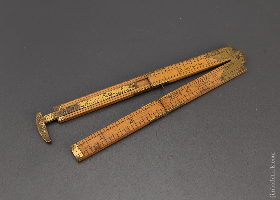 STANLEY No. 32 Boxwood Caliper Rule - 112659