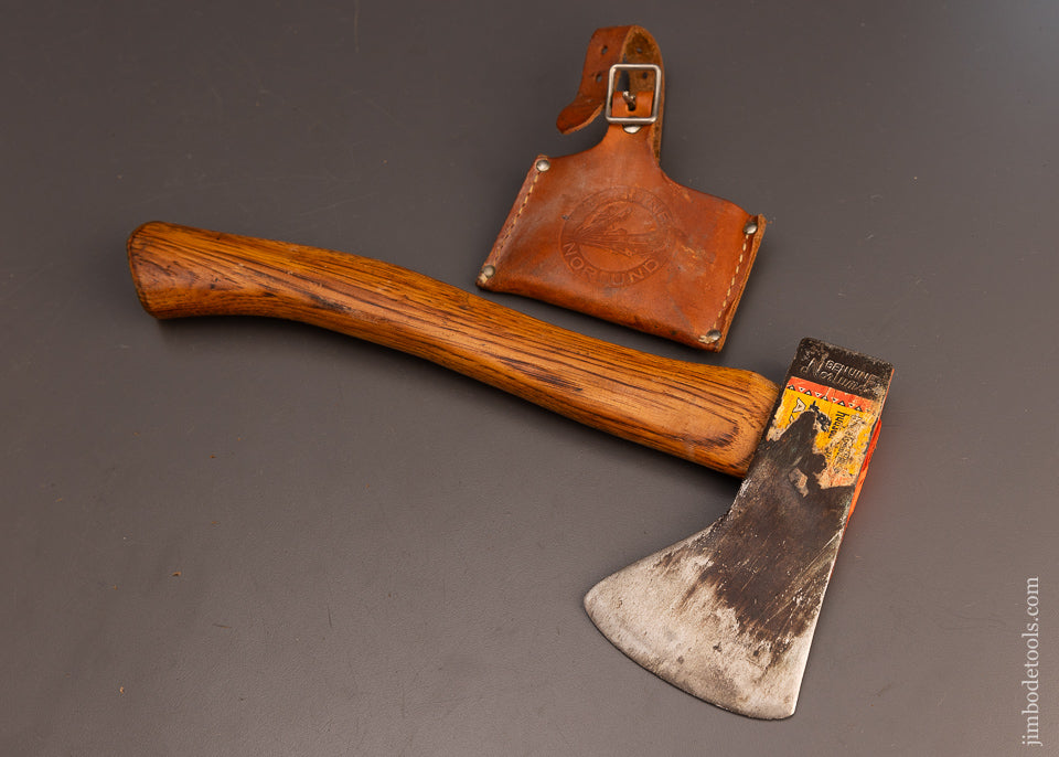 Genuine Norland Hudson Bay Hatchet with Leather Sheath - 112693