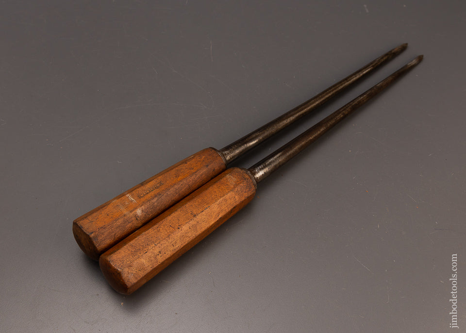Early Pair of Draw Bore Pins with Octagonal Handles - 112727 – Jim Bode ...